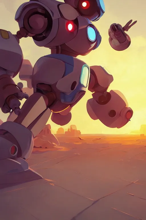 Image similar to metabots medabots medarotto medarot robot minimalist comics, behance hd by jesper ejsing, by rhads, makoto shinkai and lois van baarle, ilya kuvshinov, rossdraws global illumination ray tracing hdr radiating a glowing aura