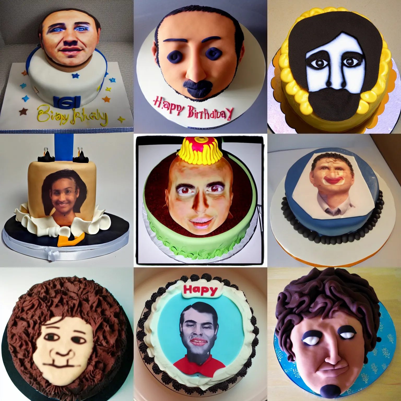 Lady's face cake | Perfect cake, Pretty cakes, Cake decorating