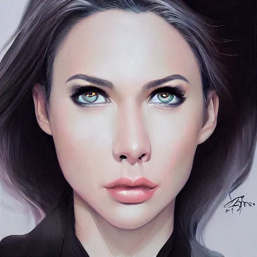 Image similar to portrait of savid bowie, art by artgerm