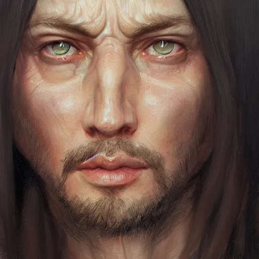 Prompt: andrew tate as a realistic fantasy d & d character, closeup portrait art by donato giancola and greg rutkowski, realistic face, digital art, trending on artstation