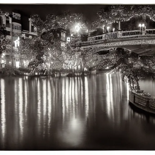 Image similar to A Mystic River, The River Is Full of Lights, Mysticism, Artwork, Watercolor, Indian Art, Cinematic, Tri-X 400 TX, Exposure, Slit-Scan Photography, 2-Dimensional, 4k, Ultra-HD, Incandescent, Ray Tracing Reflections, insanely detailed and intricate, hypermaximalist, elegant, ornate, hyper realistic, super detailed:: watermark:: blurry:: cropped:: blur:: blurry:: out of focus:: by Dorothea Tanning, by Rene Magritte, by Victto Ngai