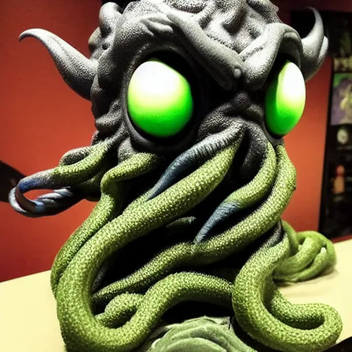 Prompt: 🦑 cthulhu style, pixar, action figure,