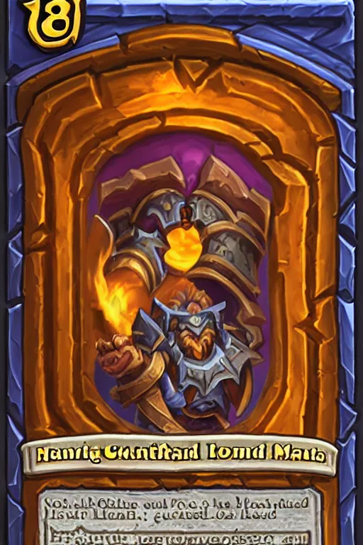 Image similar to hearthstone card back