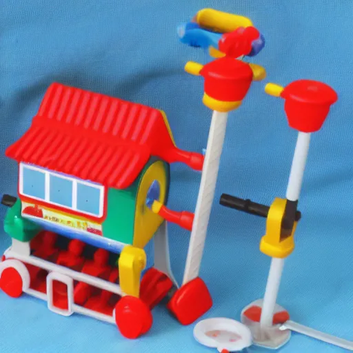 Prompt: Tiananmen square fisher price kit