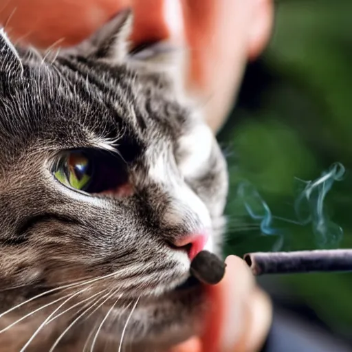 Image similar to cat wearing a suit smoking a cigar