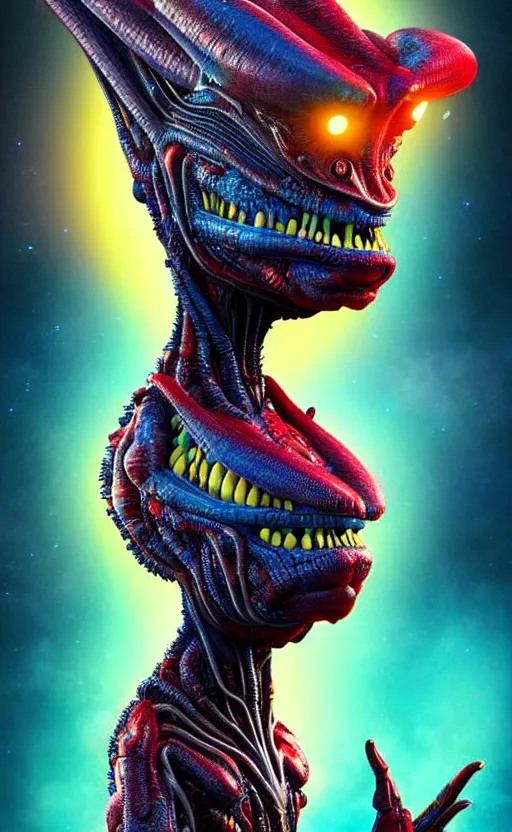 Image similar to exquisite imaginative alien creature poster art, humanoid, colourful, movie art, by lucusfilm, weta studio, 8 k, denoised