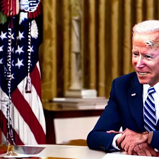 Image similar to film still of biden in the new mean girls movie, 4 k