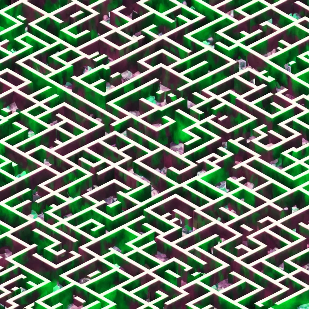 Image similar to wimmelbilder maze made of 80's arcade jungle waterfall level, isometric, white path, octane render, particle effects, unreal engine, very sharp, high contrast