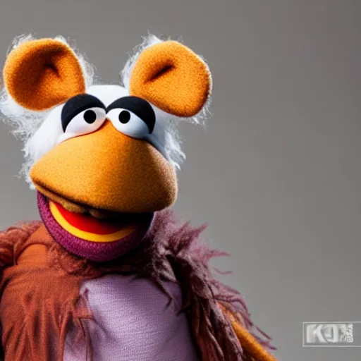 Prompt: studio portrait still of muppet!!!!! kenobi!!!!!! as a muppet muppet as a muppet, 8 k, studio lighting, key light,