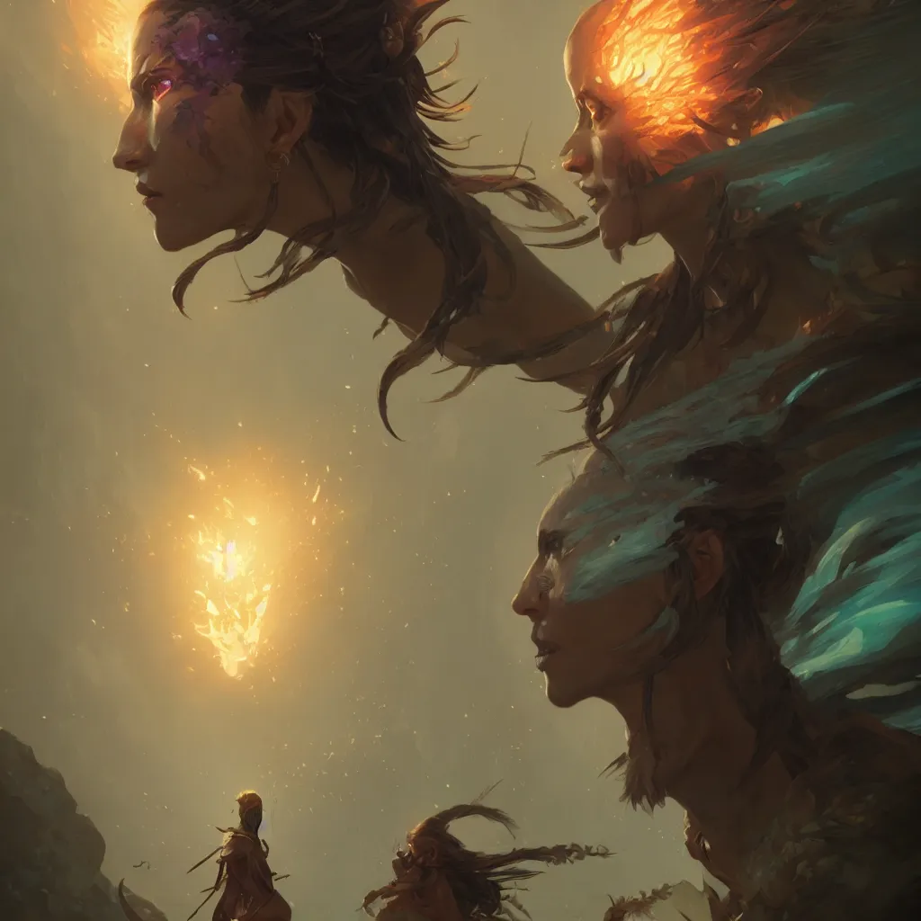 Image similar to avatar of growth - magic the gathering, details sharp focus illustration by greg rutkowski, trending on artstation