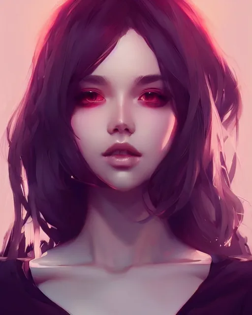 Image similar to a beautiful model in crop top, by guweiz and wlop and ilya kuvshinov and artgerm, symmetrical eyes, aesthetic, gorgeous, stunning, alluring, attractive, artstation, deviantart, pinterest, digital art