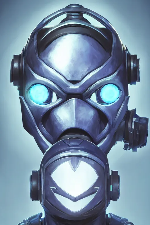 Image similar to epic mask helmet robot ninja portrait stylized as fornite style game design fanart by concept artist gervasio canda, behance hd by jesper ejsing, by rhads, makoto shinkai and lois van baarle, ilya kuvshinov, rossdraws global illumination radiating a glowing aura global illumination ray tracing hdr render in unreal engine 5