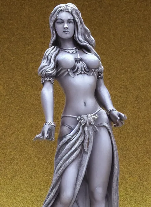 Image similar to Fine Image on the store website, eBay, Full body, 80mm resin detailed miniature of a Goddess