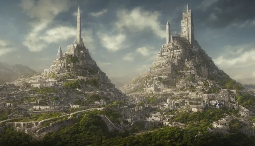 Building Minas Tirith Tutorial Series - BlenderNation