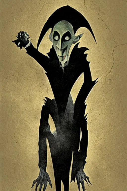 Image similar to Nosferatu by Dave McKean