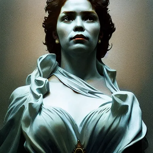 Image similar to amazing lifelike award winning statue of Fred west trending on art station artgerm Greg rutkowski alphonse mucha cinematic