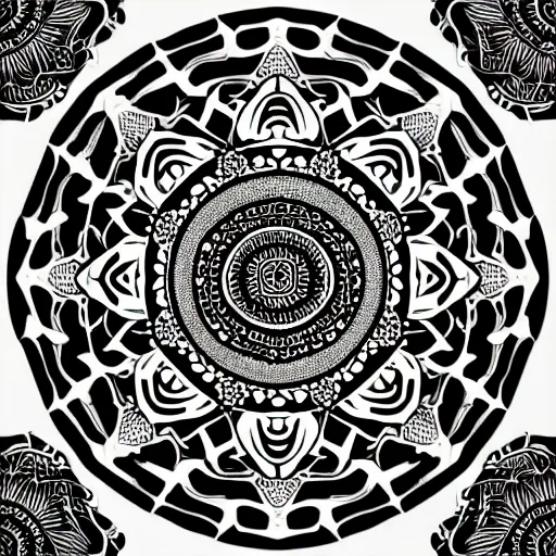 Image similar to mandala, vector art, detailed