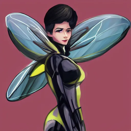 Image similar to humanization wasp