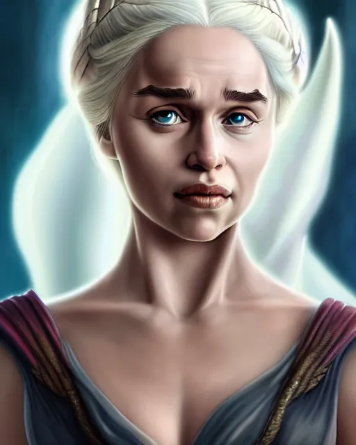 Image similar to daenerys targaryen character portrait, by don bluth, sci - fi environment, highly detailed, dynamic shadows, 4 k, wallpaper - 1 0 2 4