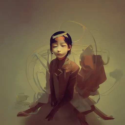 Image similar to BNA Anime , artwork by Sergey Kolesov, arstation,