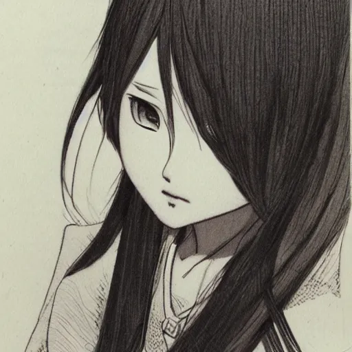 young girl by hiroaki samura, detailed, manga, | Stable Diffusion | OpenArt