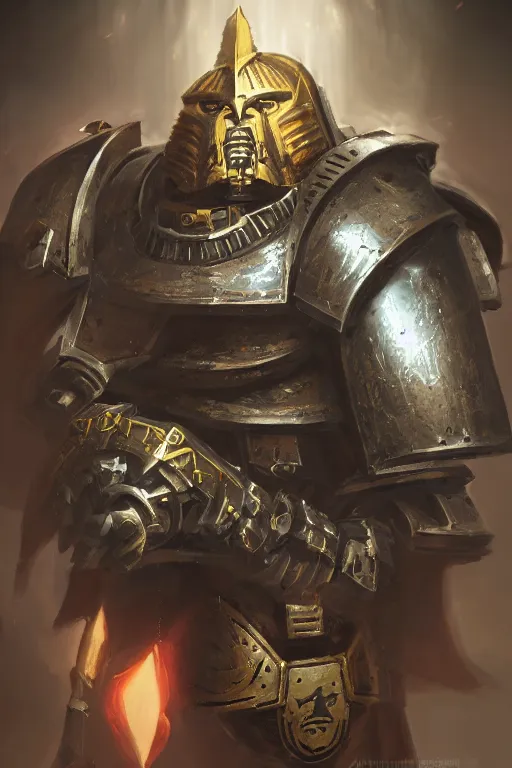 Image similar to armor portrait heros warhammer 4 0 k horus heresy fanart - the primarchs emperor by johannes helgeson animated with vfx concept artist & illustrator global illumination ray tracing hdr fanart arstation zbrush central hardmesh 8 k octane renderer comics stylized