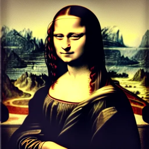 Prompt: Emma watson as the Mona Lisa by Leonardo da Vinci