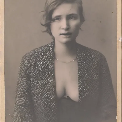 Image similar to portrait photo of a 2 0 years old woman