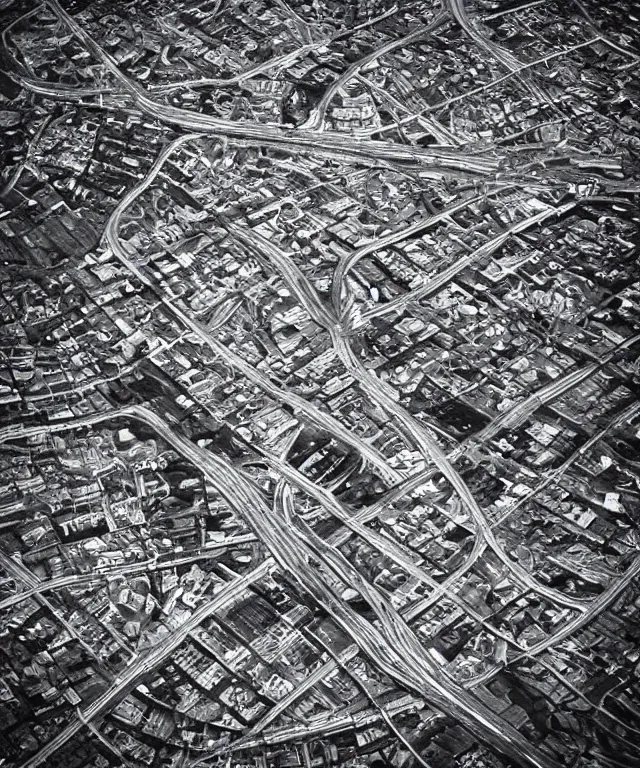 Image similar to “ city, placed on the mobius strip surface. photography by aydın buyuktas ”