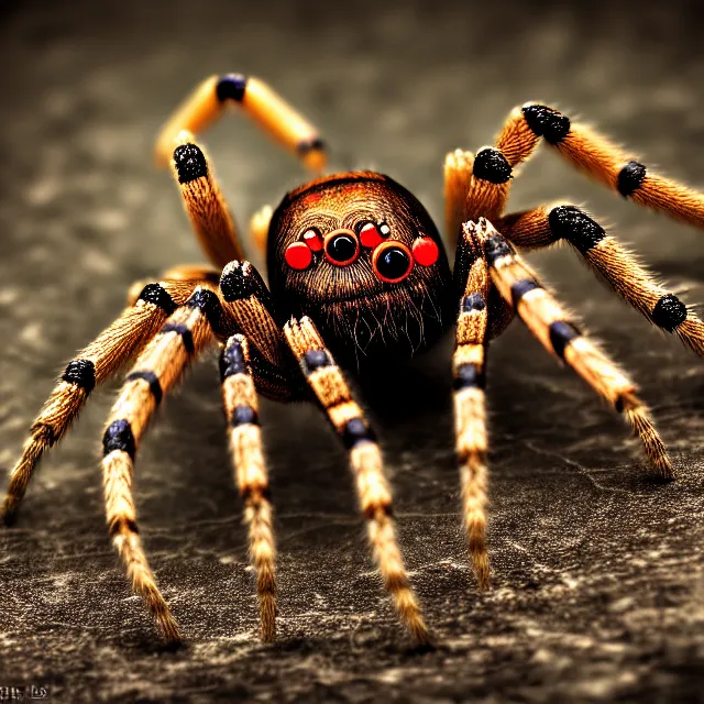 Image similar to chased by a scary man spider, highly detailed, 8 k, hdr, smooth, sharp focus, high resolution, award - winning photo