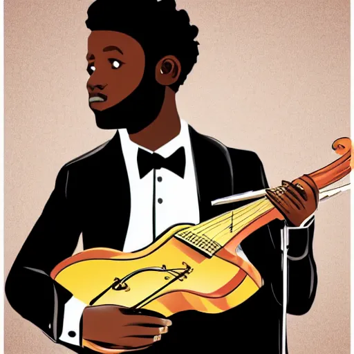 Image similar to black musician