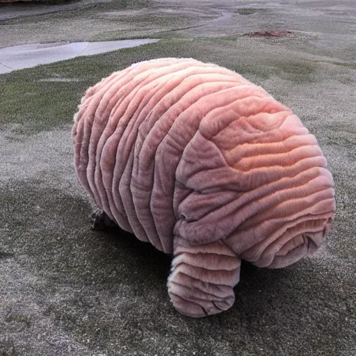 Image similar to Photo of a Large Tardigrade with Fur,