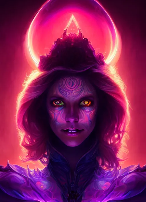 Prompt: a vampire faceless glowing liquefied stardust adventurer, dnd fantasy character, full body portrait, glowing neon skin, magical aura, ultra realistic, intricate, elegant, highly detailed, digital painting, artstation, smooth, sharp, focus, illustration, art by artgerm and greg rutkowski and alphonse mucha and dan mumford, sacred geometry