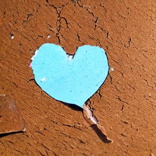 Image similar to broken heart