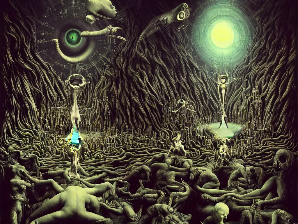 Image similar to highly detailed photo of final judgment, trending on deviantart, neo surrealism, sharp focus, octane, masterpiece, art by max ernst