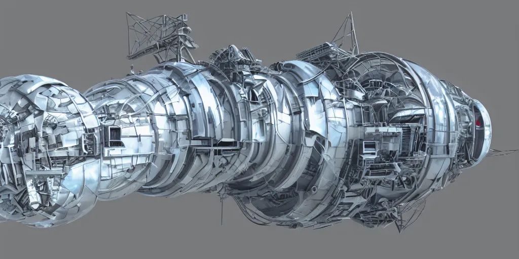 Image similar to siemens futuristic gas turbine, masterpiece, blizzard pixar maya engine global illumination lighting artstation