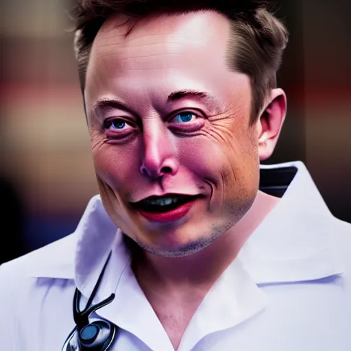 Image similar to elon musk as doctor eggman in sonic live action movie , 8k resolution, full HD, cinematic lighting, award winning, anatomically correct