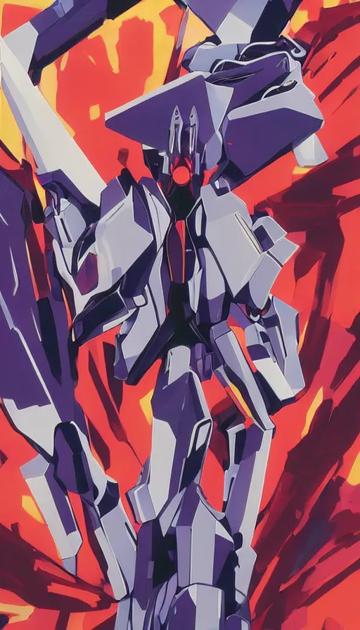 Image similar to techno artwork, from evangelion