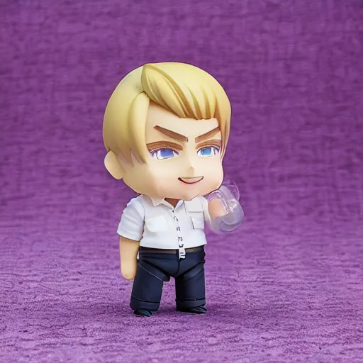 Image similar to doanld trump nendoroid in a jar photo