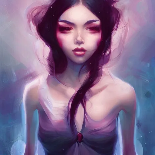 Image similar to artwork woman by Ross Tran,