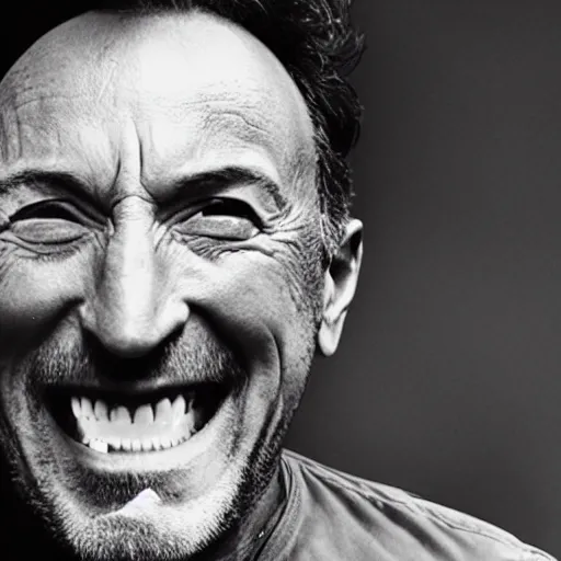 Prompt: terrifying Bruce Springsteen