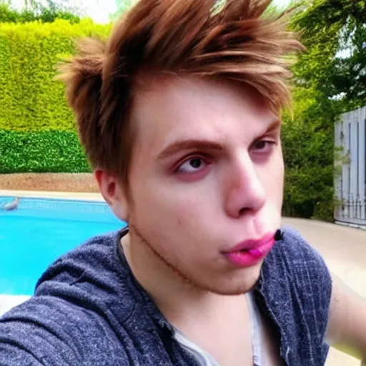 Image similar to elrubius smoking