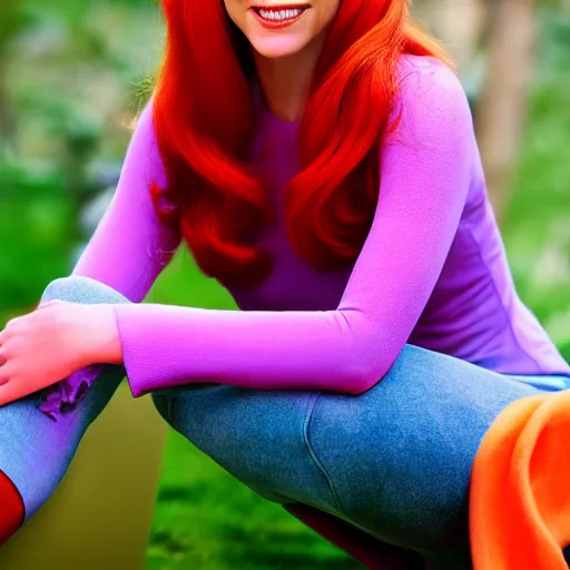 Prompt: Daphne Blake, photo, 4k