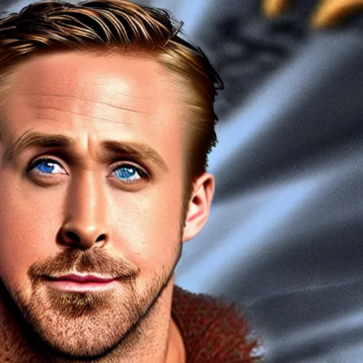 Prompt: Ryan Gosling as Aquaman