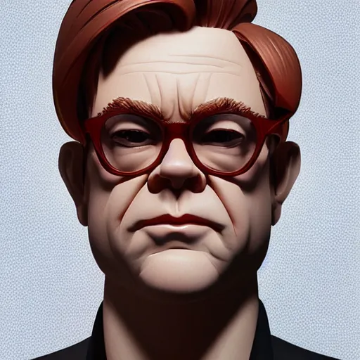 Image similar to face icon stylized elton john statue, behance hd by jesper ejsing, by rhads, makoto shinkai and lois van baarle, ilya kuvshinov, rossdraws global illumination