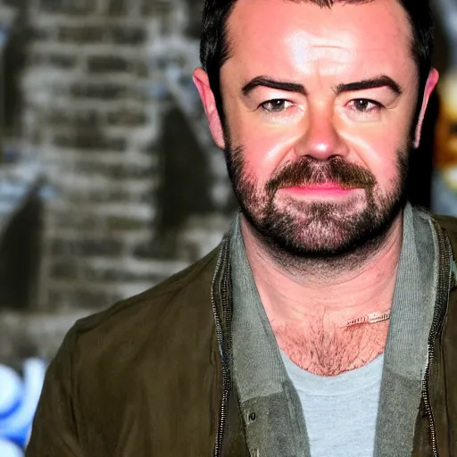 Image similar to danny dyer giving a propaganda