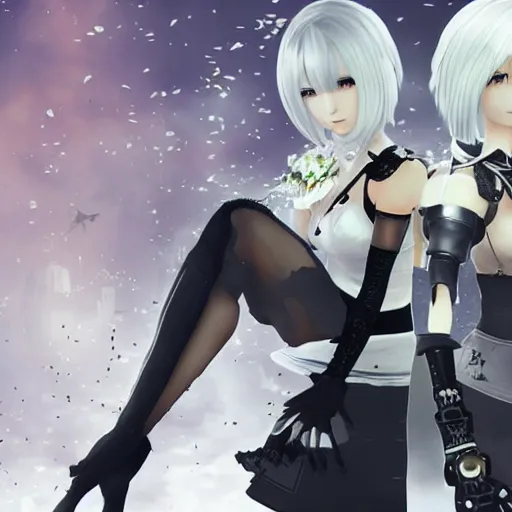 Image similar to Nier Automata