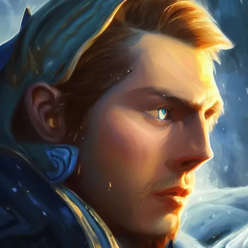Prompt: anduin wrynn, artstation hall of fame gallery, editors choice, #1 digital painting of all time, most beautiful image ever created, emotionally evocative, greatest art ever made, lifetime achievement magnum opus masterpiece, the most amazing breathtaking image with the deepest message ever painted, a thing of beauty beyond imagination or words