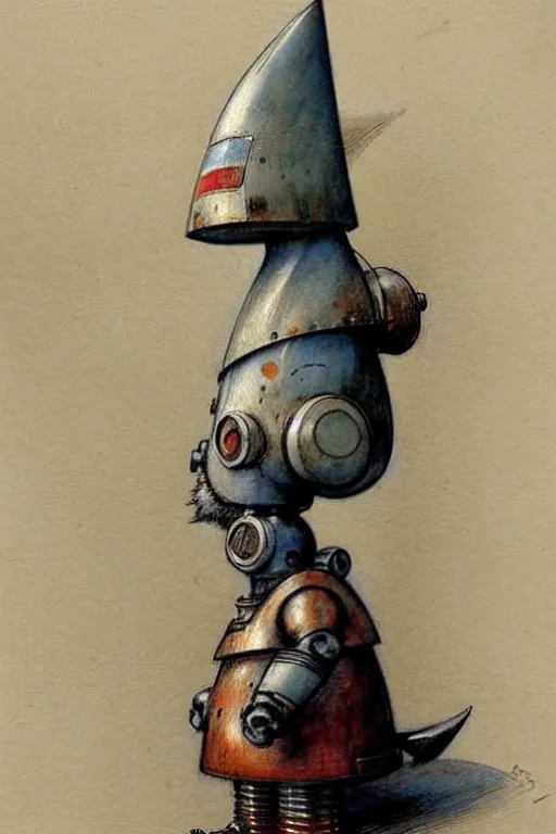 Image similar to ( ( ( ( ( 1 9 5 0 s robot knome. muted colors. ) ) ) ) ) by jean - baptiste monge!!!!!!!!!!!!!!!!!!!!!!!!!!!!!!