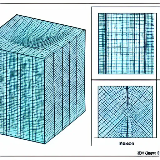 Image similar to a 3 d graph from a science paper